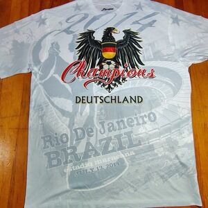 Paragon Deutschland Soccer Champions World Cup Rio de Janeiro Brazil T Shirt 2XL